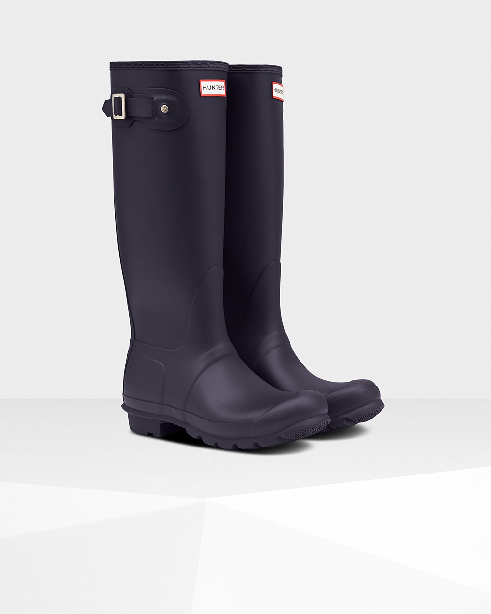 Hunter Mujer Original - Botas de Lluvia Moradas - 835-BTOUMZ